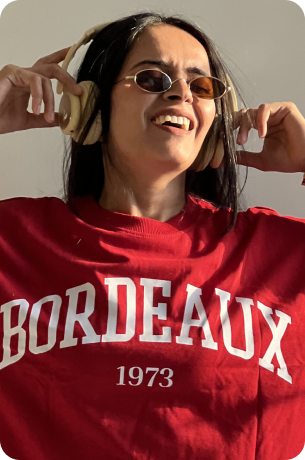 Bordeaux 1973 Oversize T-shirt