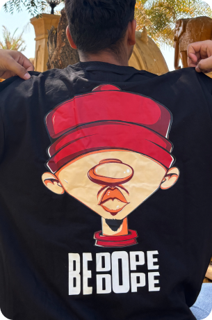Be Dope Oversized T-Shirt