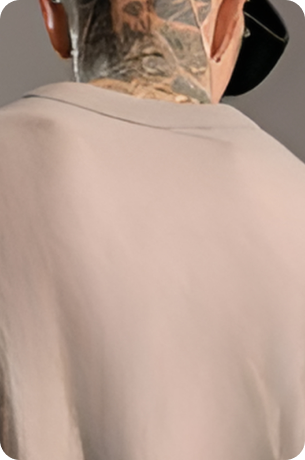 beige Plain Oversize T-shirt