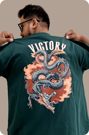 Victory Dragon Oversized T-shirt