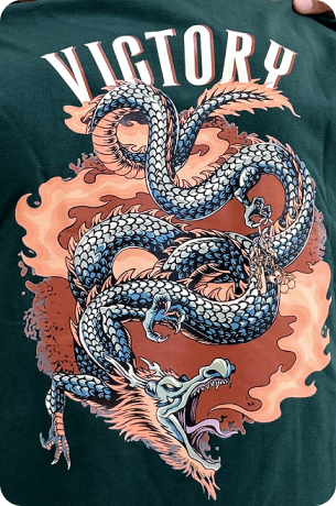 Victory Dragon Oversized T-shirt