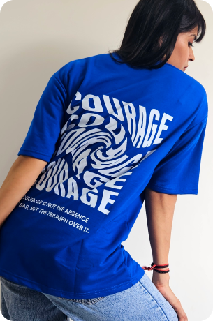 Courage Oversize T-shirt