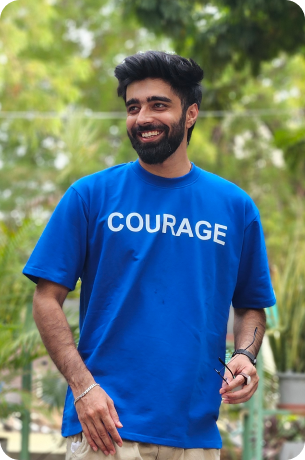 Courage Oversize T-shirt