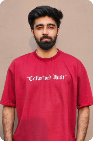Stamp art Oversize T-shirt