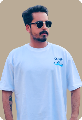 Ocean Vibes Oversized T-shirt