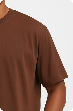 Coffee Plain Oversize T-shirt