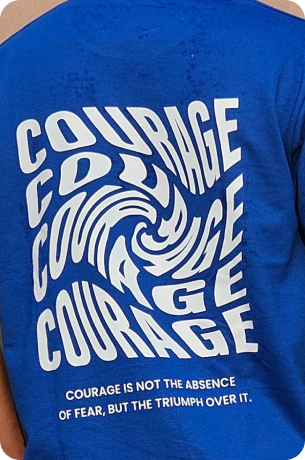 Courage Oversize T-shirt