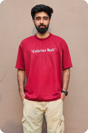 Stamp art Oversize T-shirt