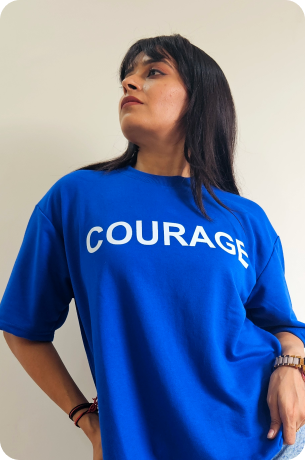 Courage Oversize T-shirt