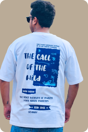 Ocean Vibes Oversized T-shirt