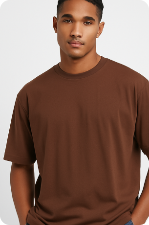 Coffee Plain Oversize T-shirt