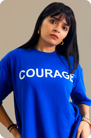 Courage Oversize T-shirt