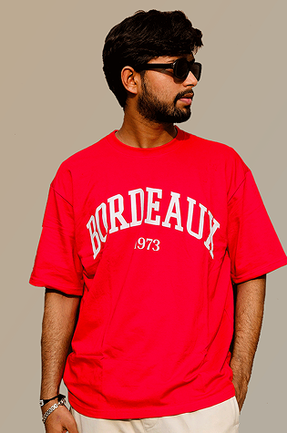 Bordeaux 1973 Oversize T-shirt